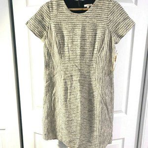 NWT New Shoshanna Tweed Shift Dress - Size 6